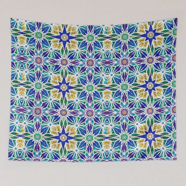 Item preview, Intricate Moroccan Zellige Tile Pattern designed and sold by designwiss.