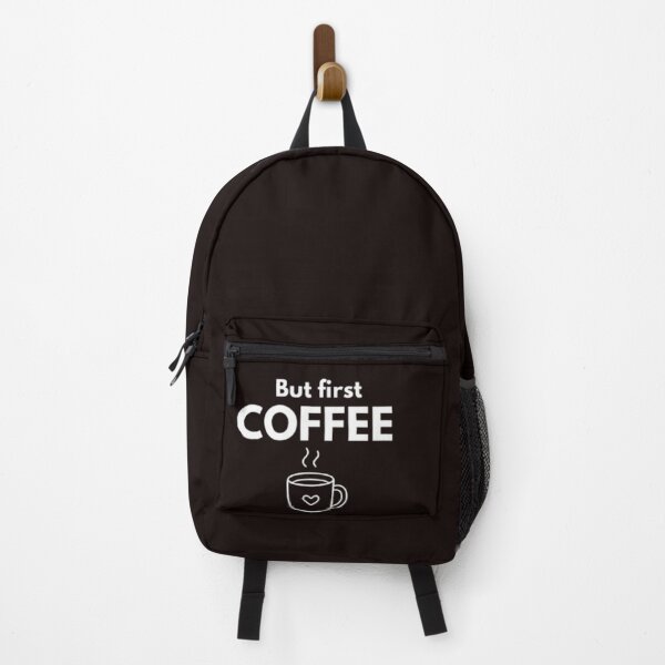 Item preview, But first coffee - minimal typography design designed and sold by RhobheaCreation.