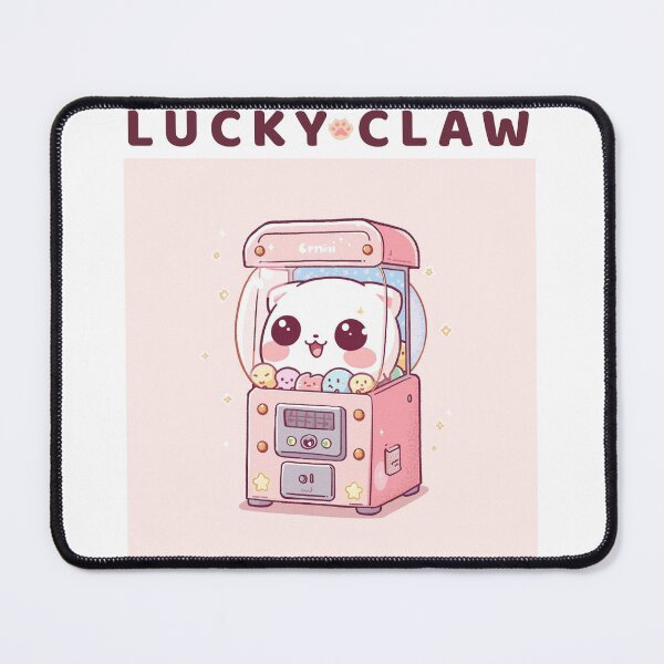 Item preview, Lucky Claw – Cute Kawaii Cat Claw Machine Aesthetic Illustration designed and sold by glowtrendz.