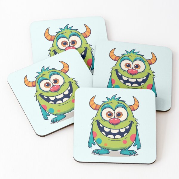 Item preview, A small cheerful animal — a colorful illustration with a monster designed and sold by ValeriValera.
