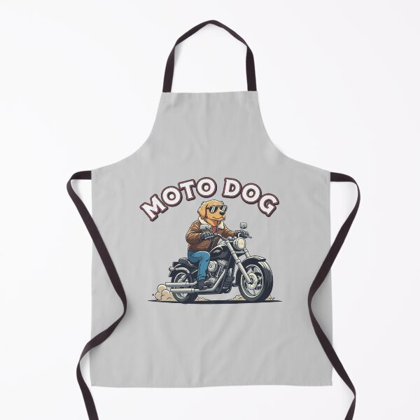 Item preview, ? Moto Dog - Cool Golden Retriever Biker on a Cruiser designed and sold by THE-DAILY-DRIPS.