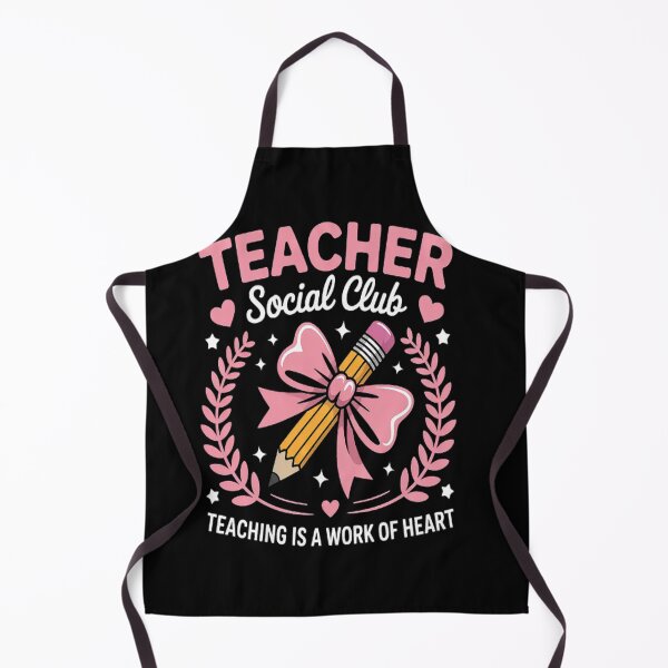 Item preview, Teacher Social Club Teaching Is Work Of Heart Back To School designed and sold by LacostCarl.