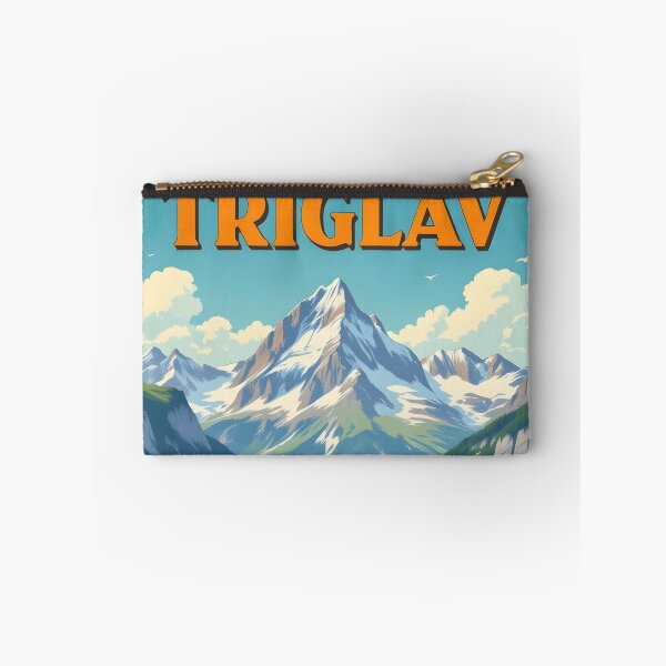 Item preview, Triglav, Slovenia: Vintage-Style Painterly Travel Poster designed and sold by LSVart.