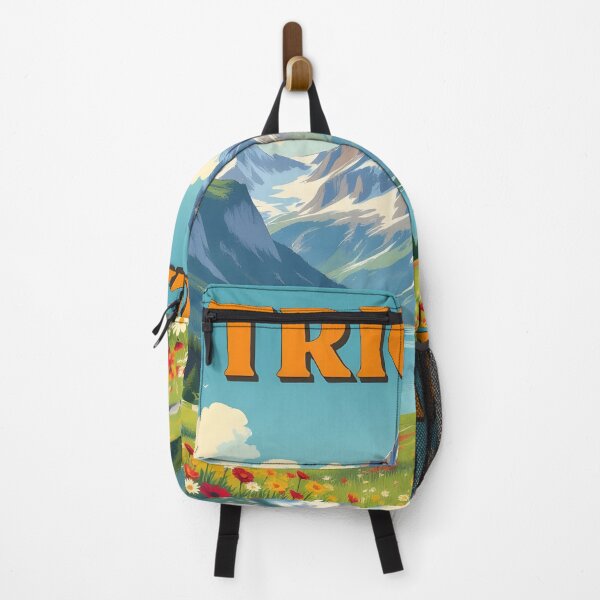 Item preview, Triglav, Slovenia: Vintage-Style Painterly Travel Poster designed and sold by LSVart.