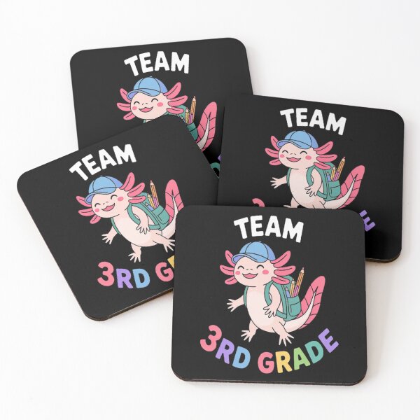 Item preview, Team 3rd Grade Axolotl Squad Teacher Student Back To School designed and sold by LacostCarl.