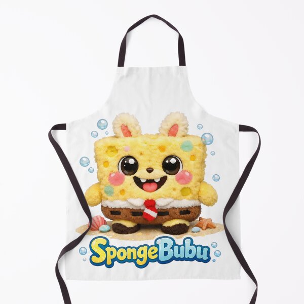 Item preview, SpongeBubu Plush – Cute Yellow Square Soft Toy designed and sold by GlobalBoom.