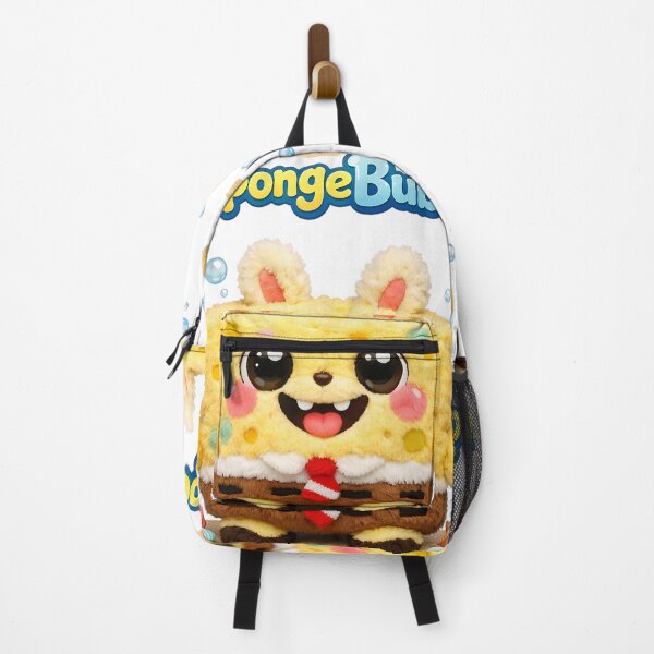 Item preview, SpongeBubu Plush – Cute Yellow Square Soft Toy designed and sold by GlobalBoom.