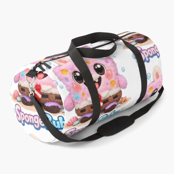 Item preview, Pink SpongeBubu Plush – Cute Square Soft Toy designed and sold by GlobalBoom.