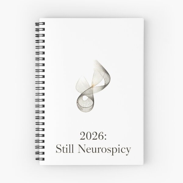 Item preview, 2026: Still Neurospicy - Neurospicy Brain - ADHD Life Motivation designed and sold by YvkafromPoland.