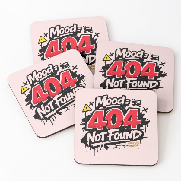 Item preview, Mood 404 Not Found Urban Graffiti Design designed and sold by ValeriValera.