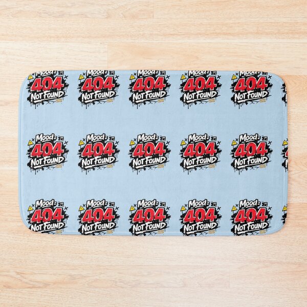 Item preview, Mood 404 Not Found Urban Graffiti Design designed and sold by ValeriValera.