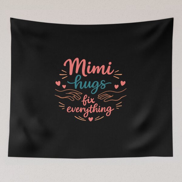 Item preview, Mimi Hugs Fix Everything Shirt | Grandma Love T-Shirt | Cozy Family Gift for Mimi designed and sold by DailyDrivesct.