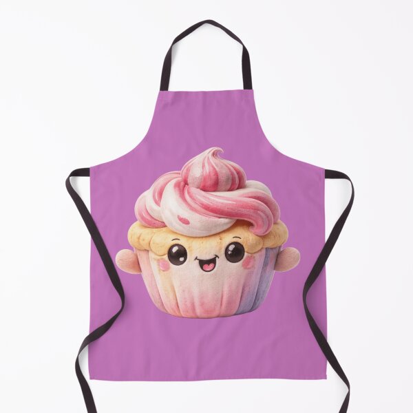 Item preview, Pink kawaii cupcake. designed and sold by elegantpaterns.
