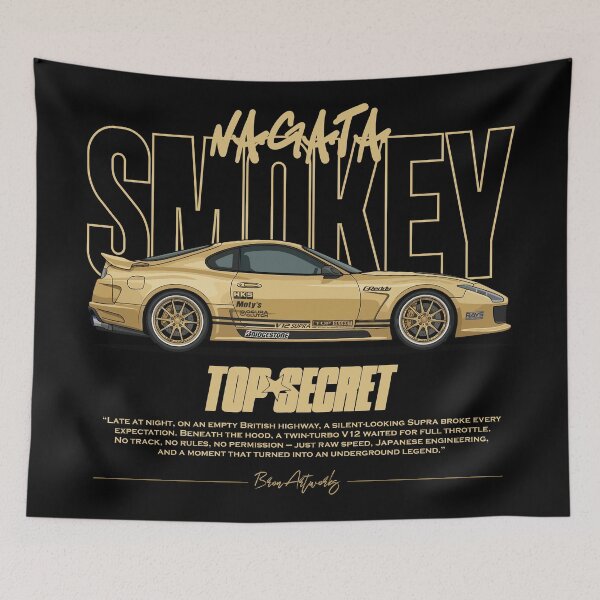 Item preview, Smokey Nagata V12 Supra TopSecret designed and sold by BronArtworks.