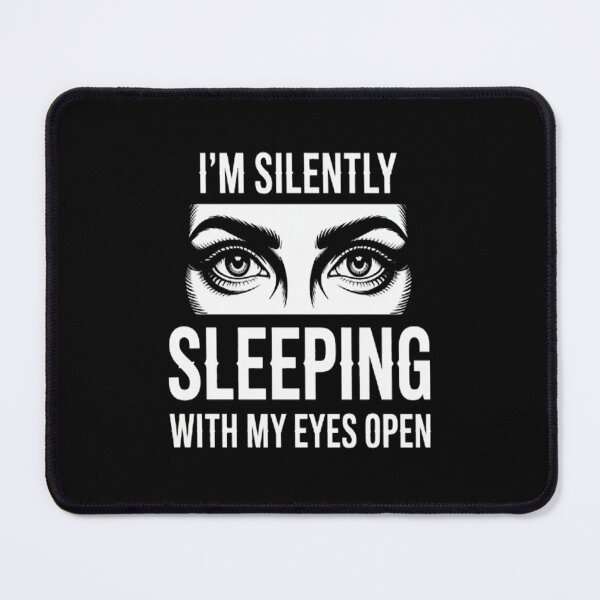 Item preview, Sleeping with my eyes open dad life designed and sold by SignaturalGen.
