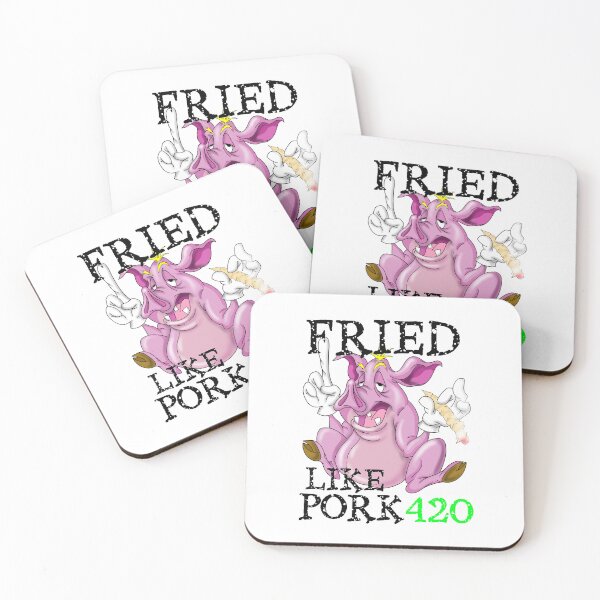 Item preview, Fried Like Pork 420 designed and sold by TheEndDesign.