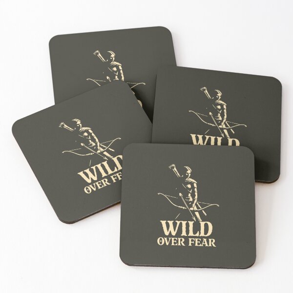 Item preview, Wild Over Fear Minimalist Archer Fantasy Warrior designed and sold by SplashTastic.