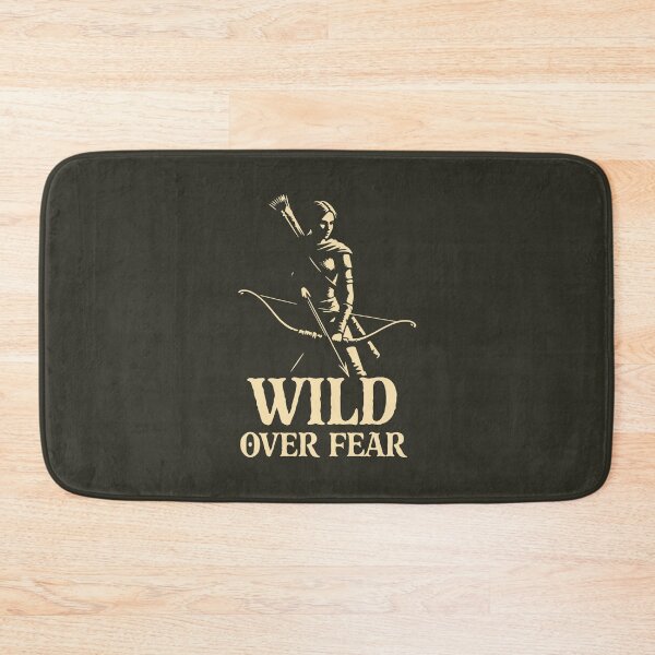 Item preview, Wild Over Fear Minimalist Archer Fantasy Warrior designed and sold by SplashTastic.