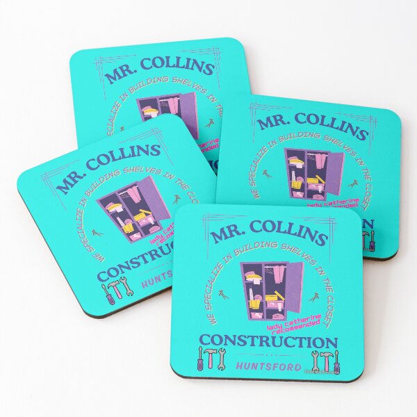 Item preview, Mr. Collins Construction, Pride and Prejudice designed and sold by SquirrelDesignLLC.