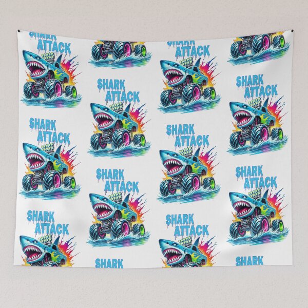 Item preview, Shark attack, fantasy truck designed and sold by LoneAngel.