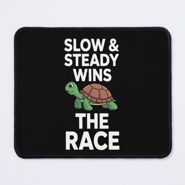 Item preview, Slow & Steady Wins The Race - Cute Tortoise Beach Sea Turtle designed and sold by SignaturalGen.