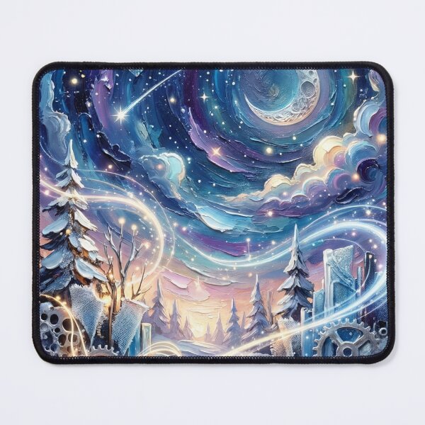 Item preview, Dreamscape Winter Night Under Starlight designed and sold by Craftev.
