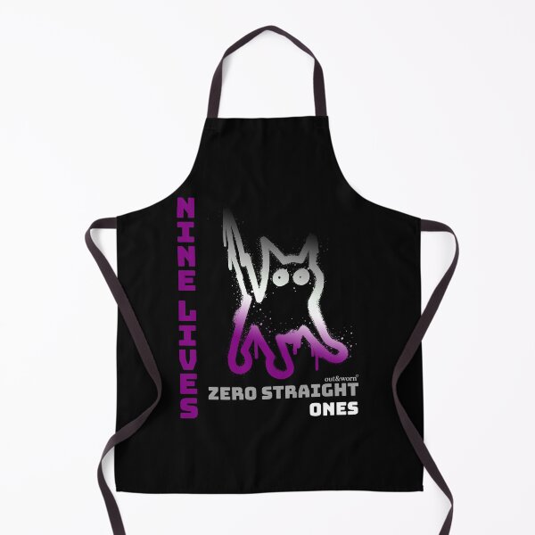 Item preview, Nine Lives Zero Straight Ones - Asexual Design designed and sold by outandworn.