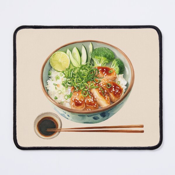 Item preview, Chicken Teriyaki with Soy Sauce designed and sold by Violet Peonies.