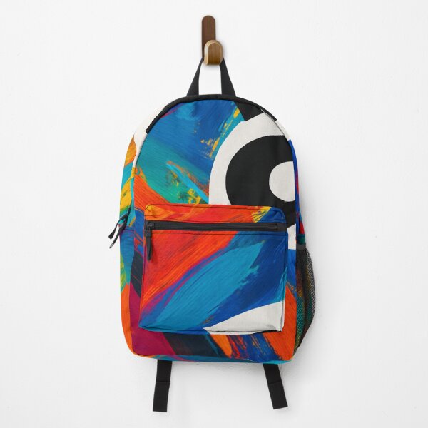 Item preview, Bold Abstract Letter Art – Colourful Modern Typography Painting designed and sold by Cosmicquark's Shop.