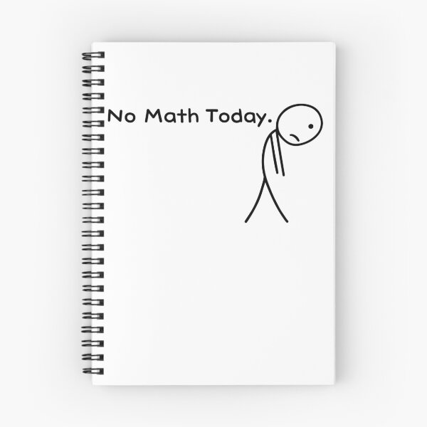 Item preview, Funny Math Lover, Sad stick-figure  designed and sold by BobbyGifts.