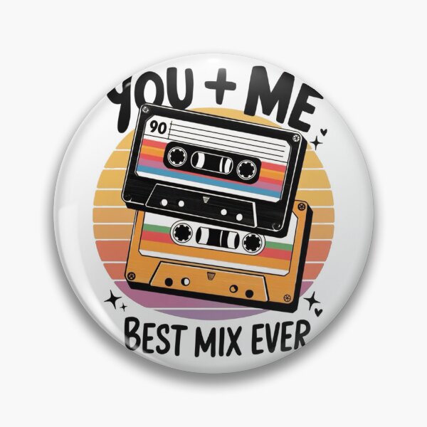 Artikelvorschau, You Plus Me – Der beste Mix aller Zeiten – Retro-Kassetten-Ästhetik – Illustration für Musikliebhaber entworfen und verkauft von Lineesh Kumar.
