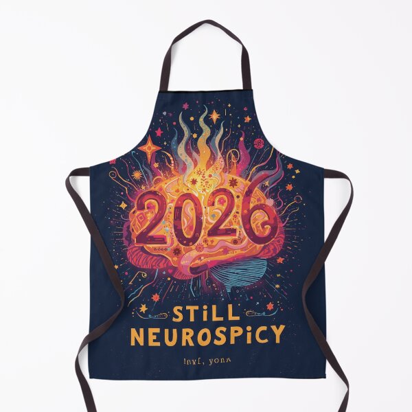Item preview, 2026: Still Neurospicy - Neurospicy Brain - ADHD Life Motivation designed and sold by YvkafromPoland.