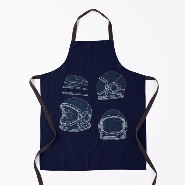 Item preview, Astronaut Helmet Blueprint - Space Explorer Schematic designed and sold by Dakson Design - Fantasy Art.