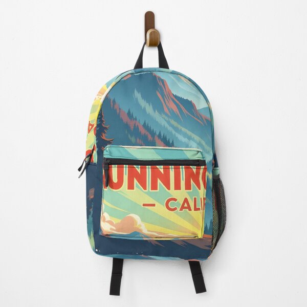 Item preview, Running Springs, California, USA: Vintage-Style Painterly Travel Poster designed and sold by LSVart.