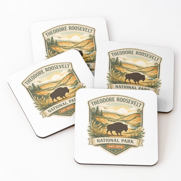 Item preview, Theodore Roosevelt National Park Windshaped Plains designed and sold by Simsimah26Parks.