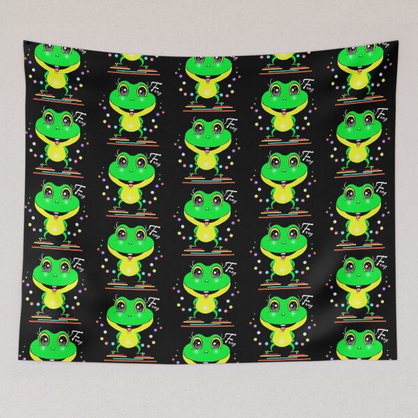Item preview, Happy Frog  designed and sold by Shirley cute art .