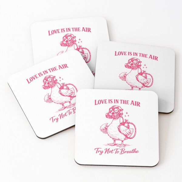 Item preview, Love Is In The Air Try Not To Breathe Duck designed and sold by artcultreone.