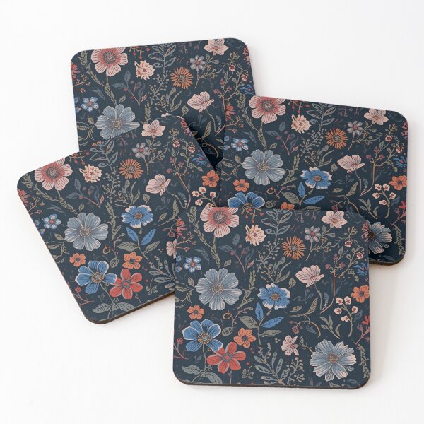 Item preview, Vintage Botanical Red Rose Sepia Sketch Pattern designed and sold by LakLuxe studio .