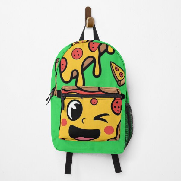 Item preview, Winking Pizza Slice Party – Cute Flying Pepperoni Cartoon designed and sold by DailySparks.