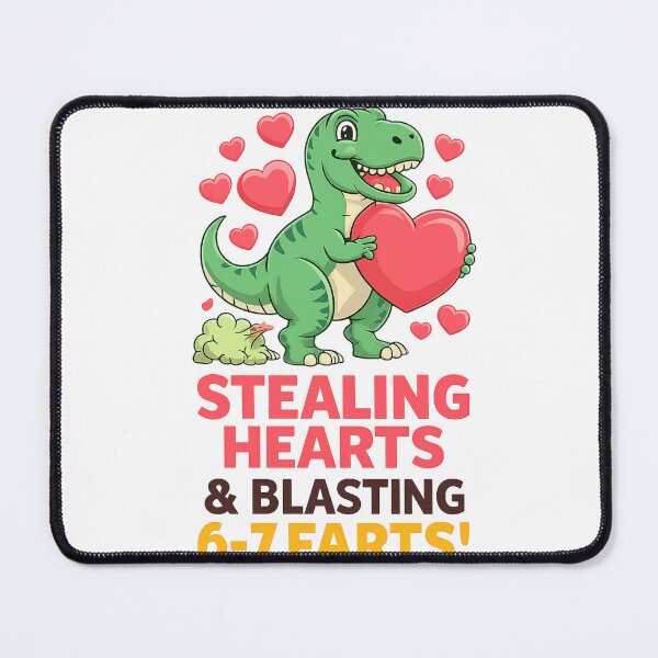 Item preview, Stealing Hearts & Blasting 6-7 Farts! Dinosaur Valentines designed and sold by artcultreone.