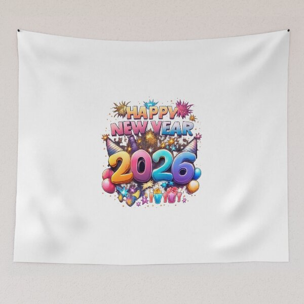 Item preview, Happy New Year 2026 designed and sold by Cancer Research Fundraiser.