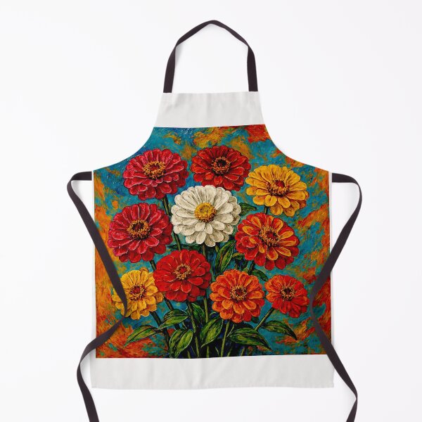 Item preview, Zinnias Flowers#1 designed and sold by Helios Be. Lavsh.