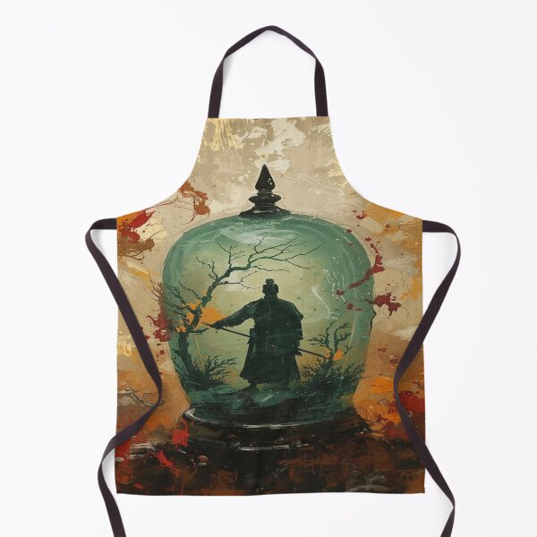 Item preview, Silent Chinese General in Terrarium – Sun Tzu Strategy Inspired Art designed and sold by HyzoArt.