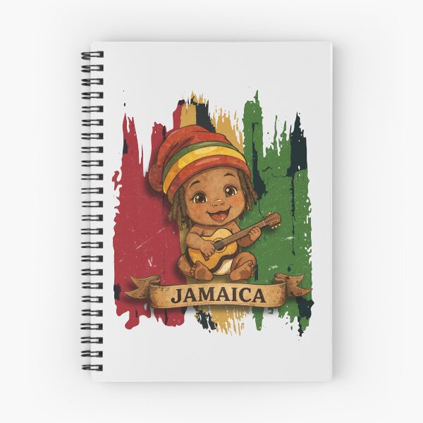 Item preview, Cute Rasta Baby with Guitar | Jamaican Reggae Culture Art designed and sold by phiawdesign9.