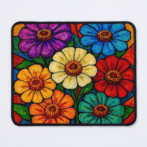 Item preview, Zinnias Flowers#4 designed and sold by Helios Be. Lavsh.