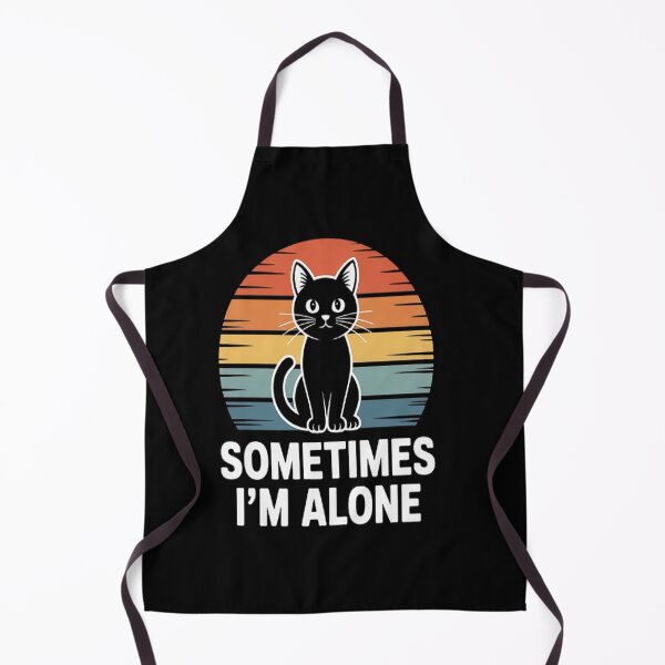 Item preview, Sometimes I'm Alone Lonely Cat designed and sold by SignaturalGen.