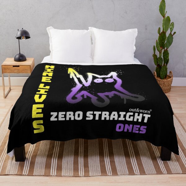 Item preview, Nine Lives Zero Straight Ones - Non-binary Design designed and sold by outandworn.