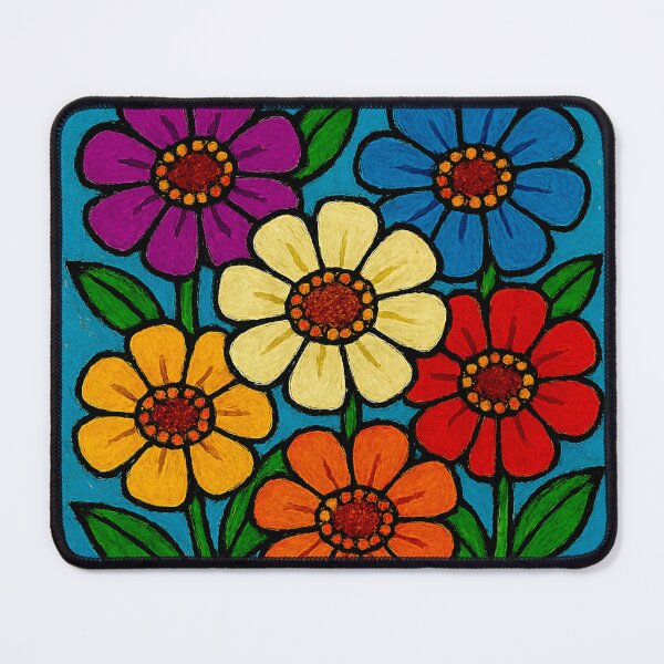 Item preview, Zinnias Flowers#5 designed and sold by Helios Be. Lavsh.