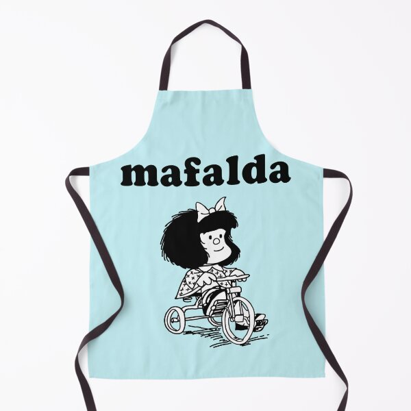 Item preview, Mafalda bike riding designed and sold by thewisekitty.