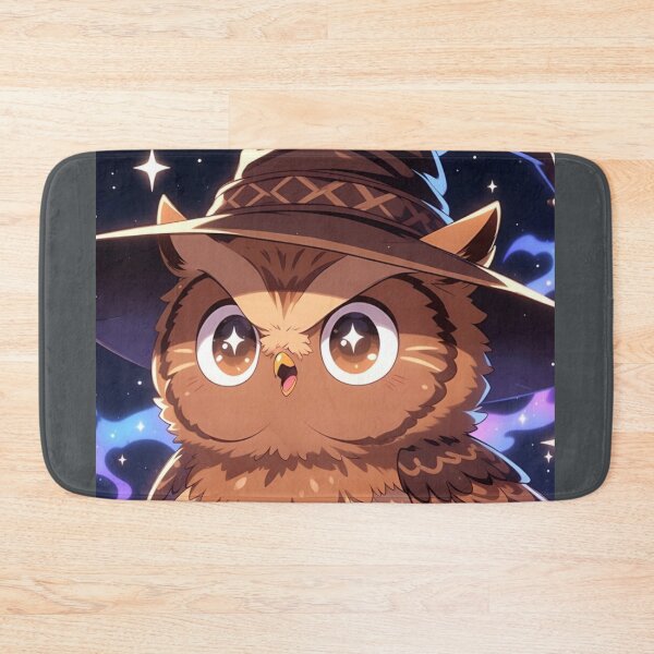 Item preview, Copy of Cute Chibi Owl Wizard with Surprised Face Hoodie Design designed and sold by NovaDigitalArt45.